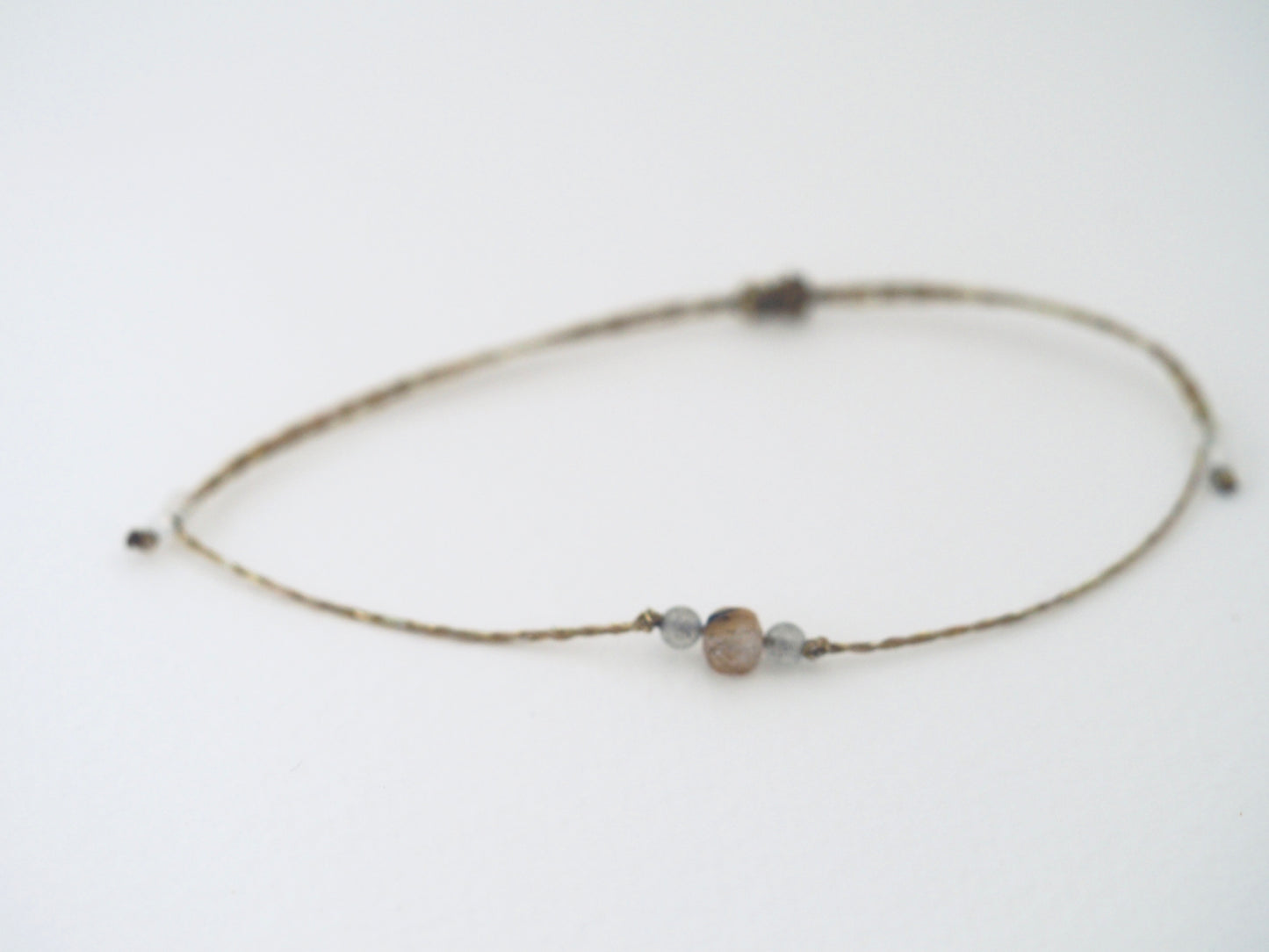 Bracelet porte bonheur glow up Your mind GOLD PAILLETTES - Magicae