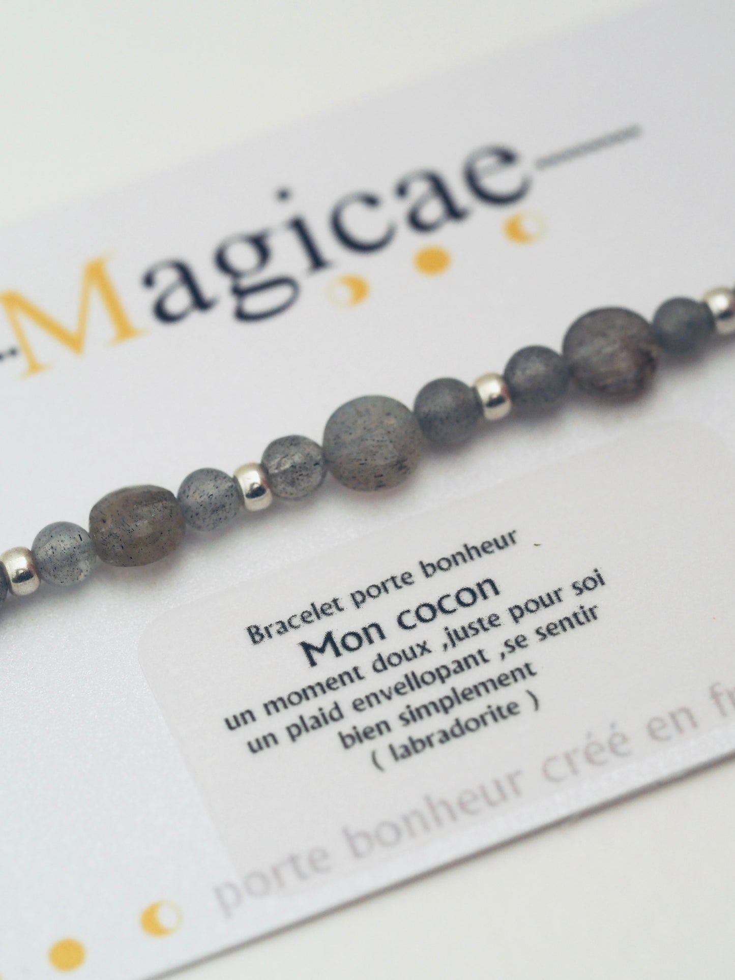 bracelet porte bonheur MON COCON