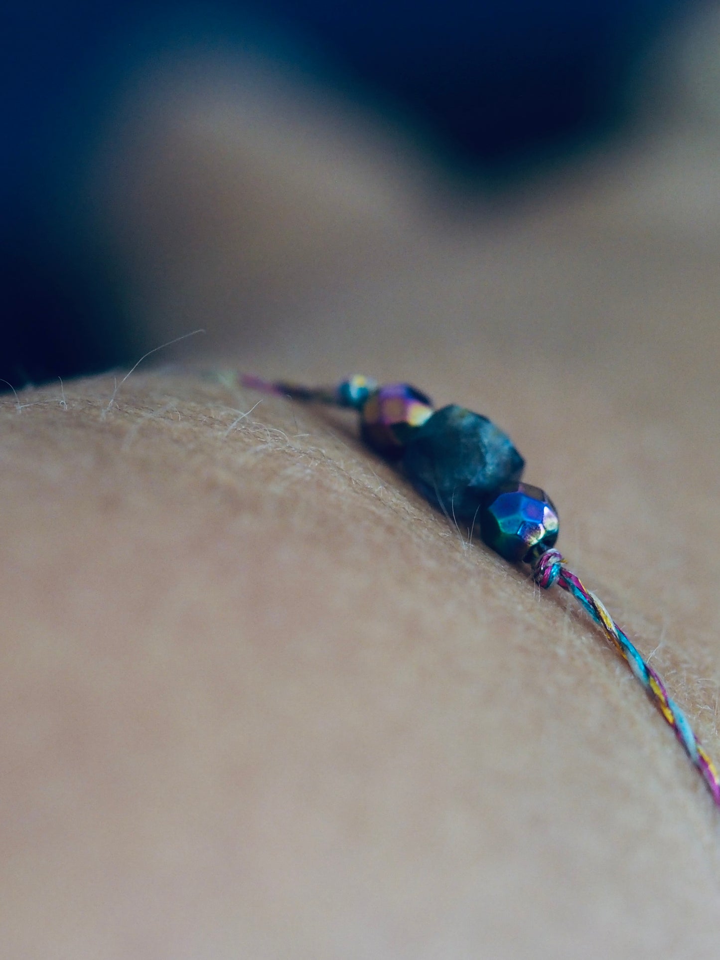 Bracelet porte bonheur glow up Your mind BOULE A FACETTE - Magicae