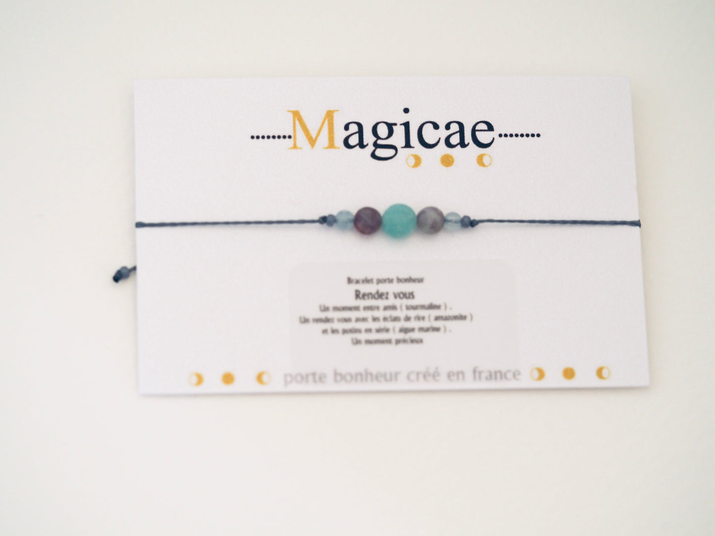 Bracelet porte bonheur RENDEZ VOUS - Magicae