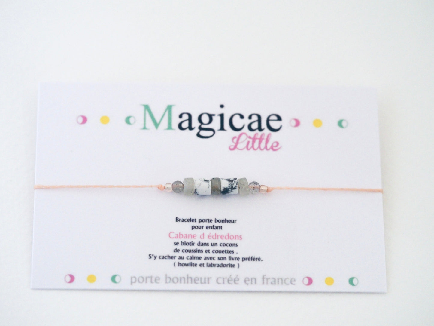 Bracelet enfant Cabane d édredon - Magicae
