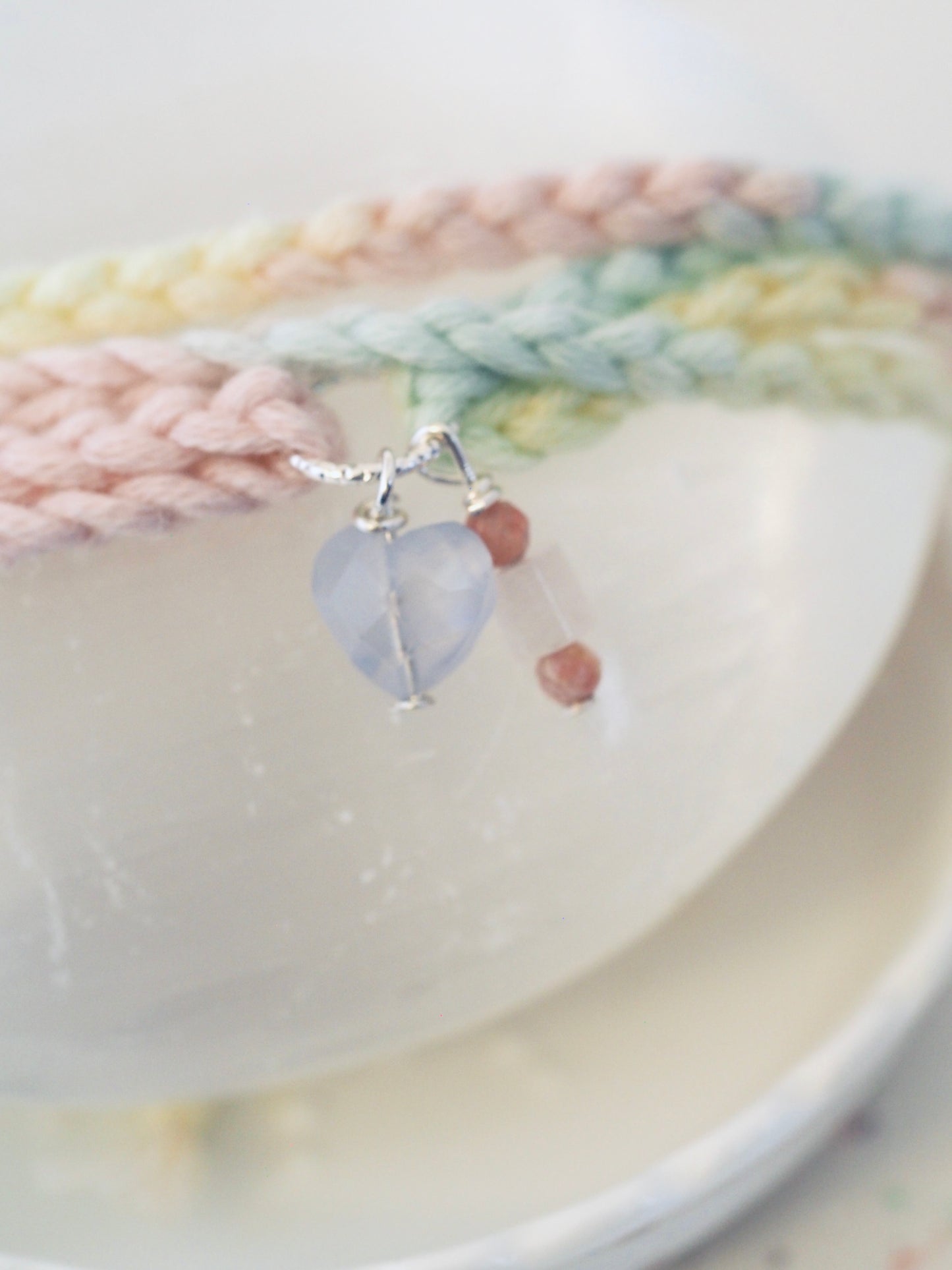 Bracelet porte bonheur a nouer 4 Tours TOI +MOI - Magicae