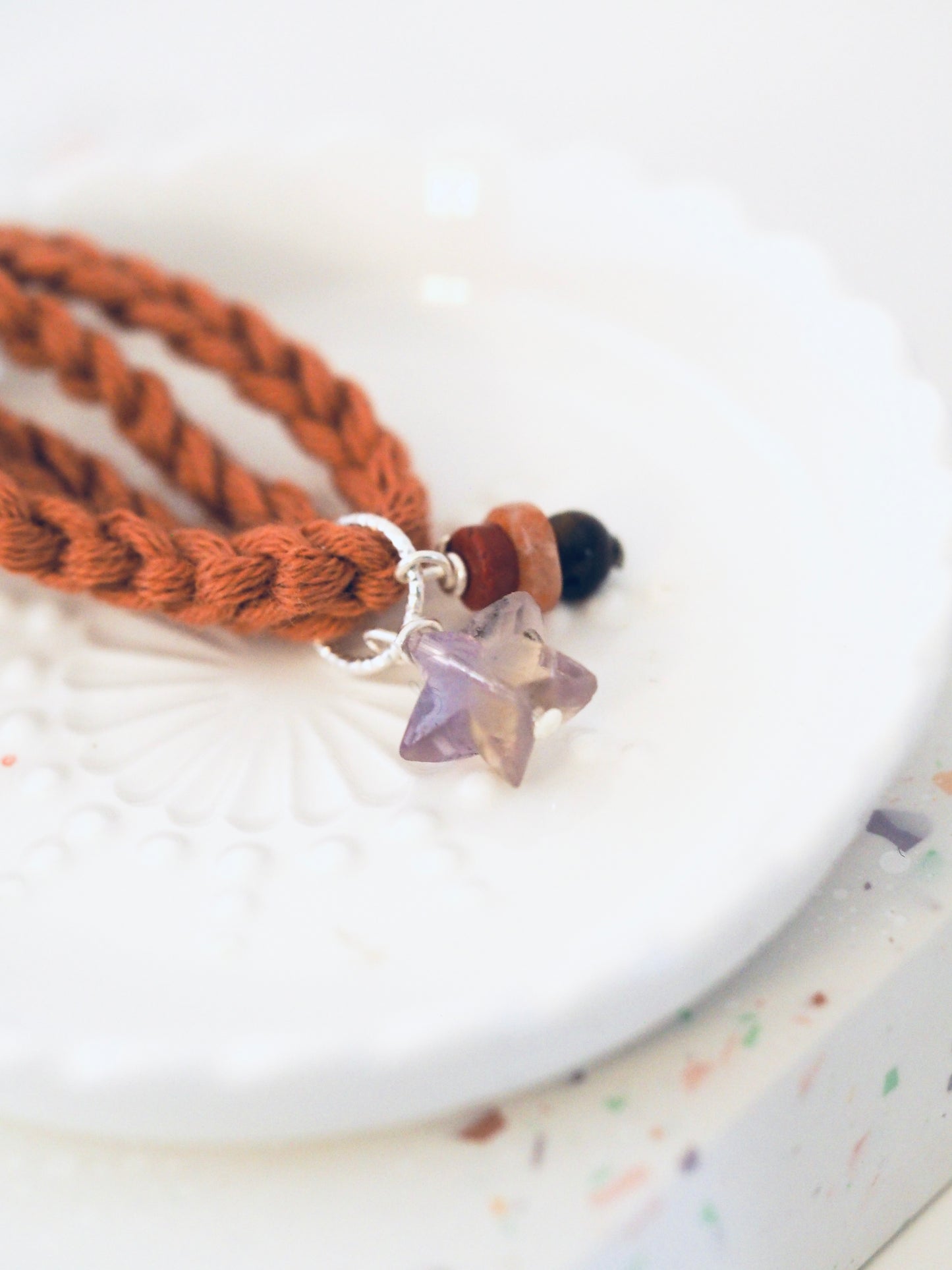 Bracelet porte bonheur a nouer 4 Tours DREAM & GO - Magicae