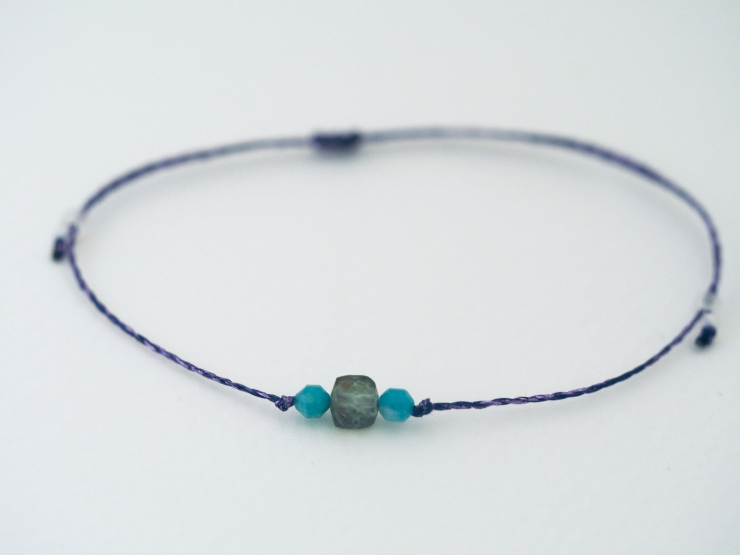 Bracelet porte bonheur glow up Your mind BOUQUET DE VIOLETTES - Magicae