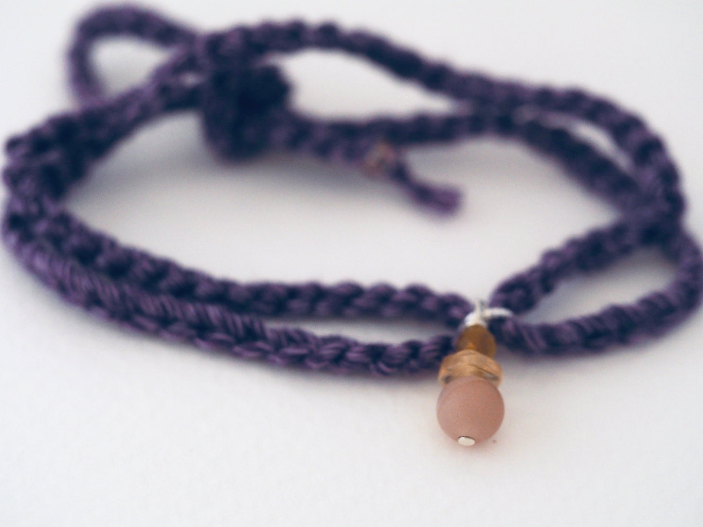 Bracelet porte bonheur a nouer SMILE