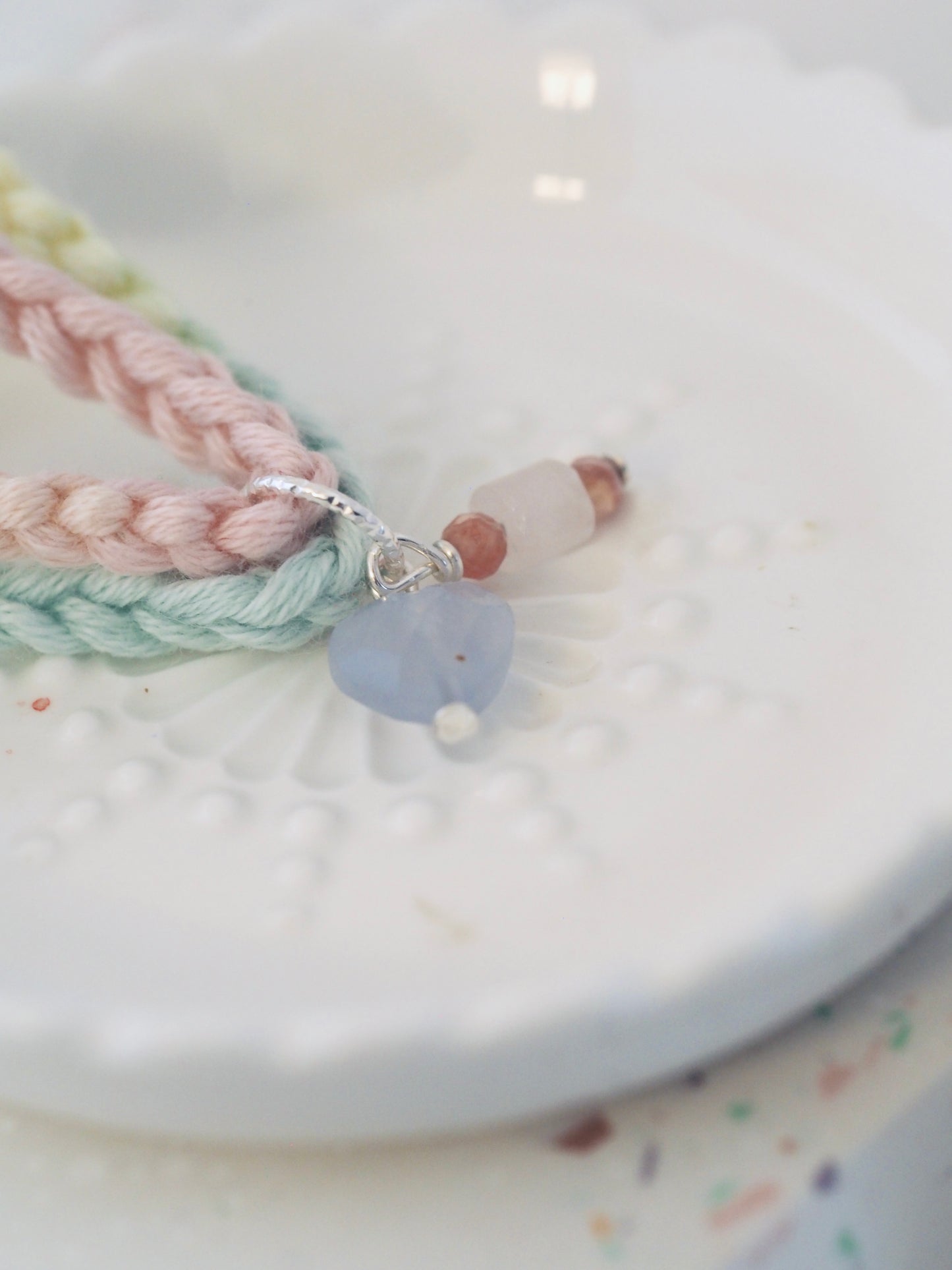 Bracelet porte bonheur a nouer 4 Tours TOI +MOI - Magicae