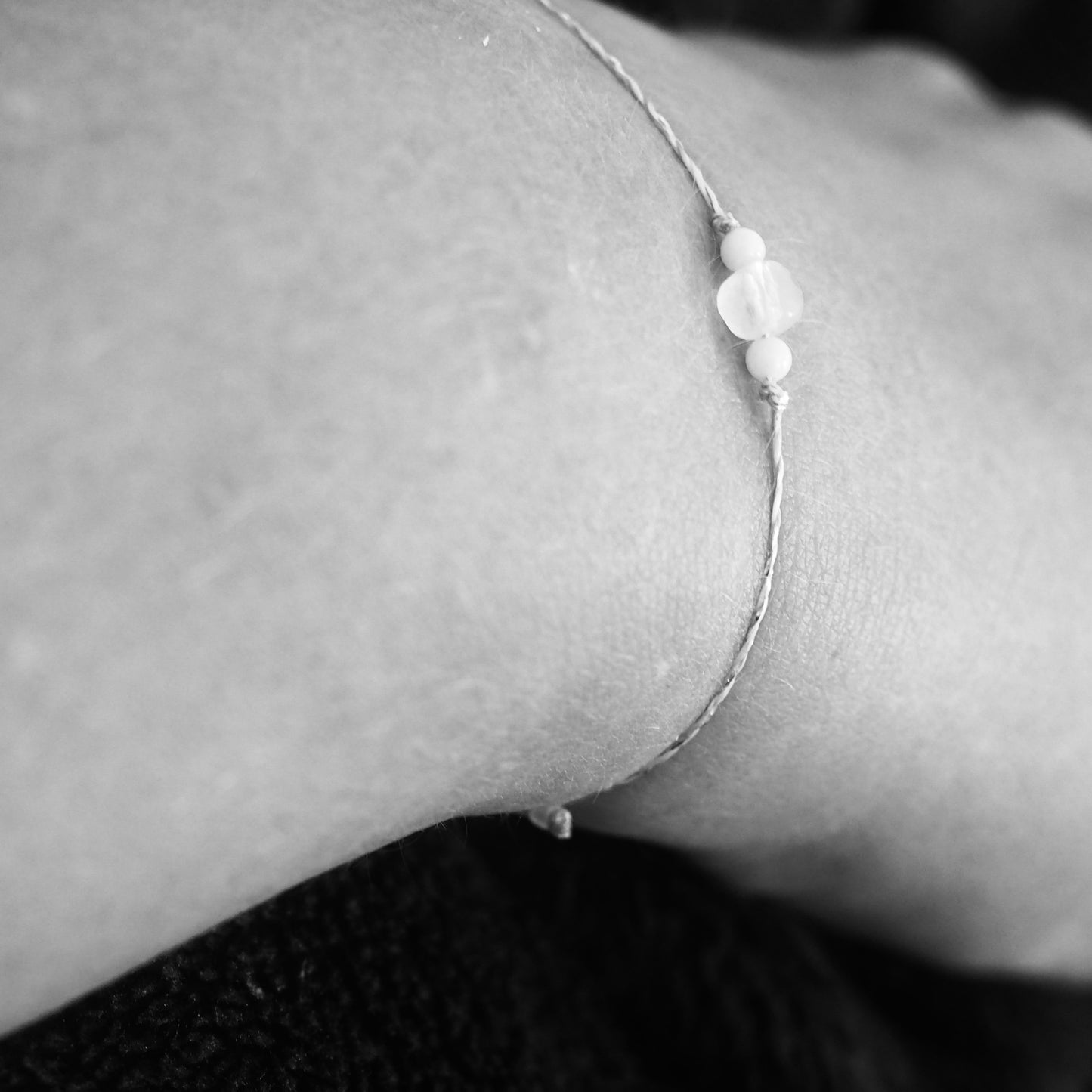 Bracelet porte bonheur glow up Your mind GOLD PAILLETTES - Magicae