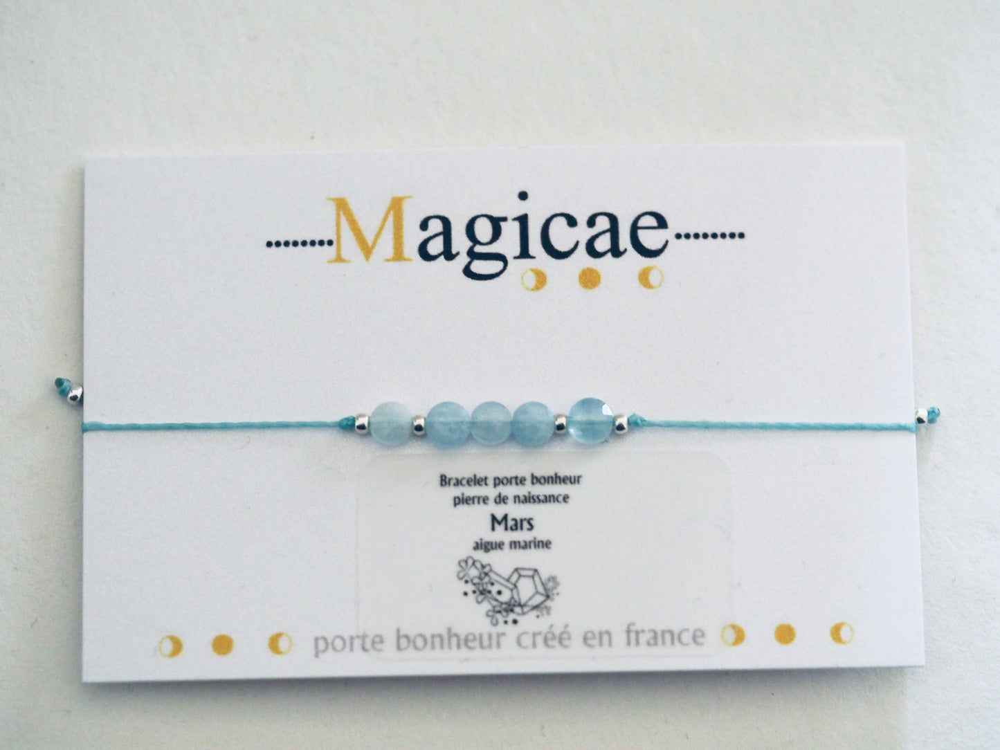 bracelet pierre de naissance MARS - Magicae