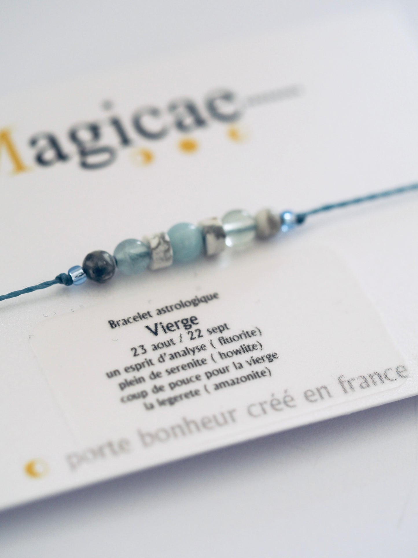 Bracelet astrologique vierge - Magicae