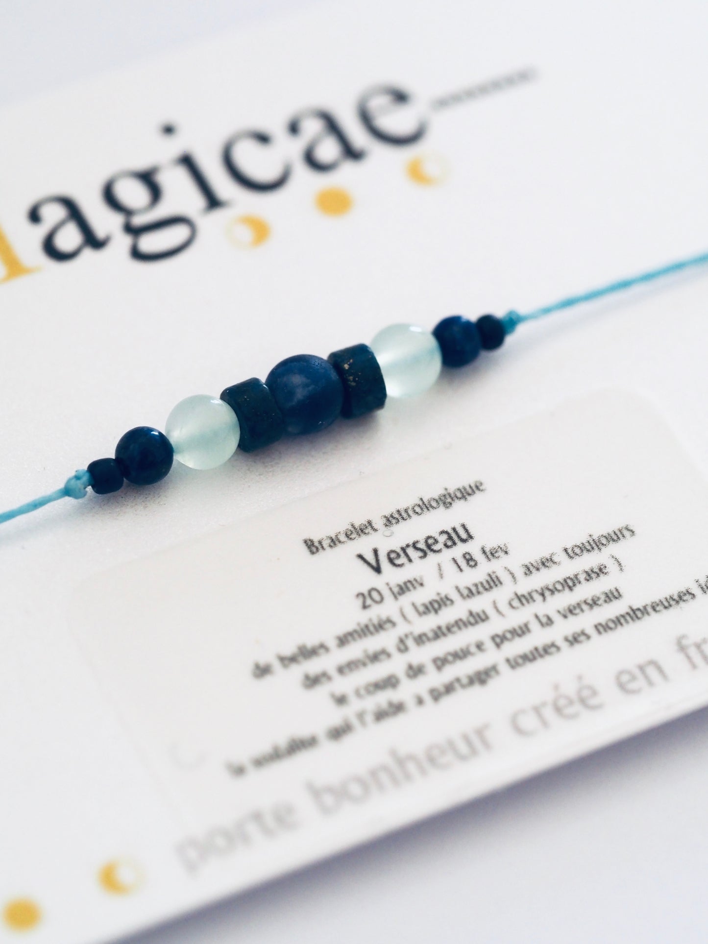 Bracelet astrologique verseau - Magicae