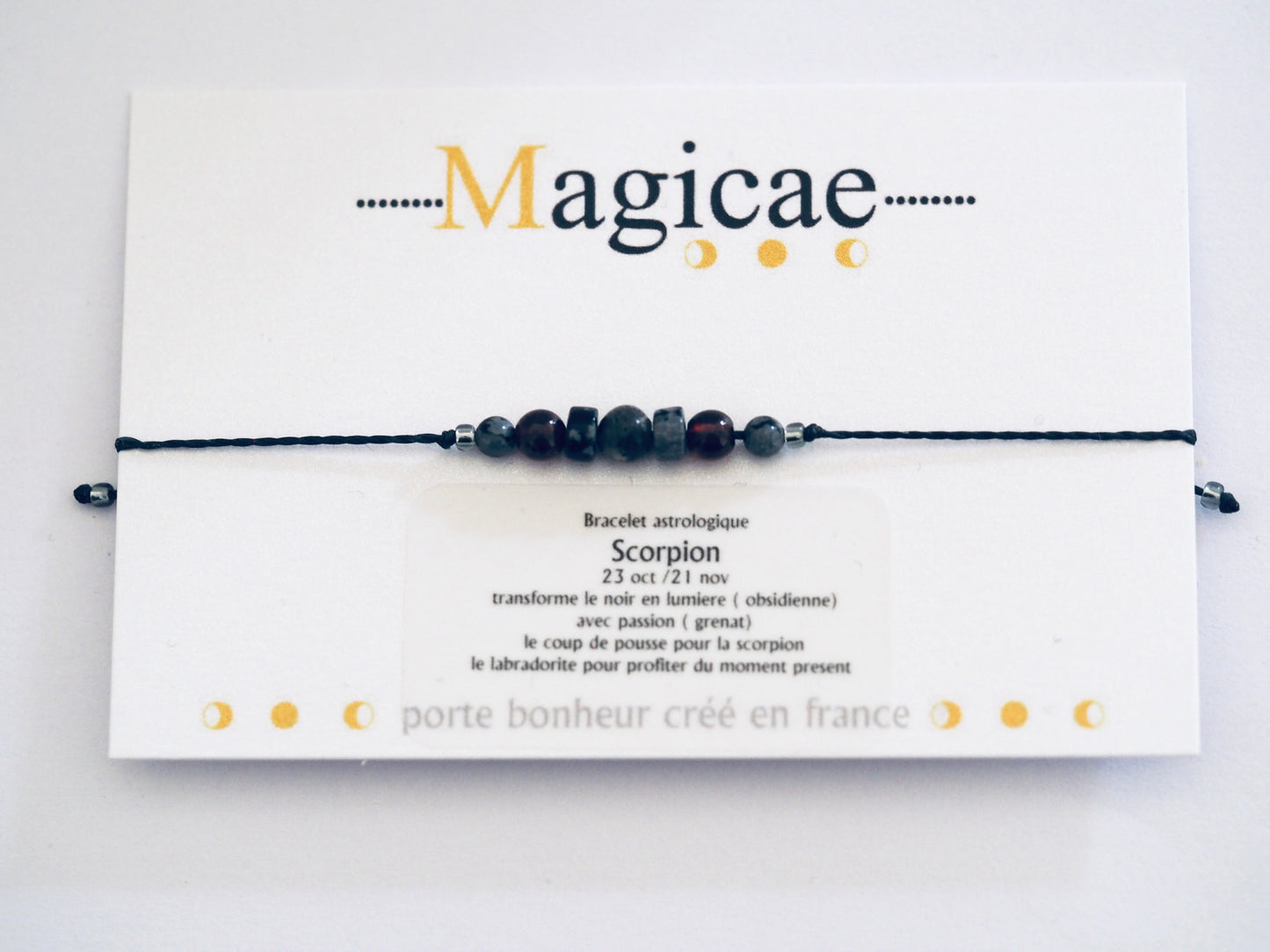 Bracelet astrologique scorpion - Magicae