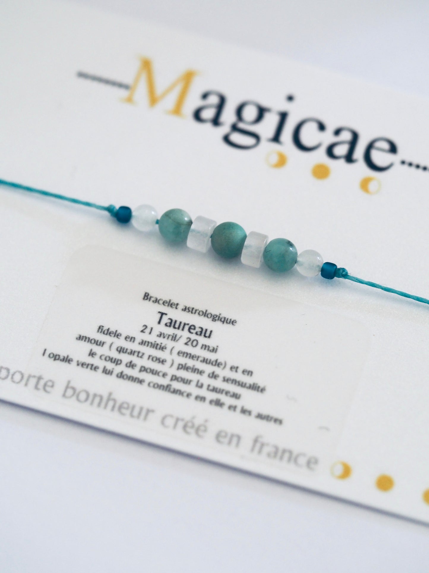Bracelet astrologique taureau - Magicae