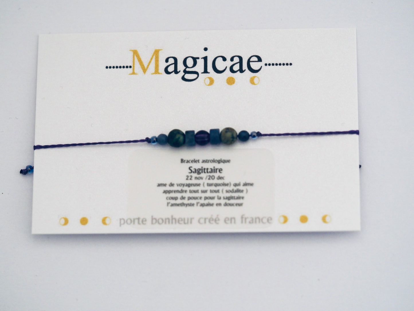 Bracelet astrologique sagittaire - Magicae