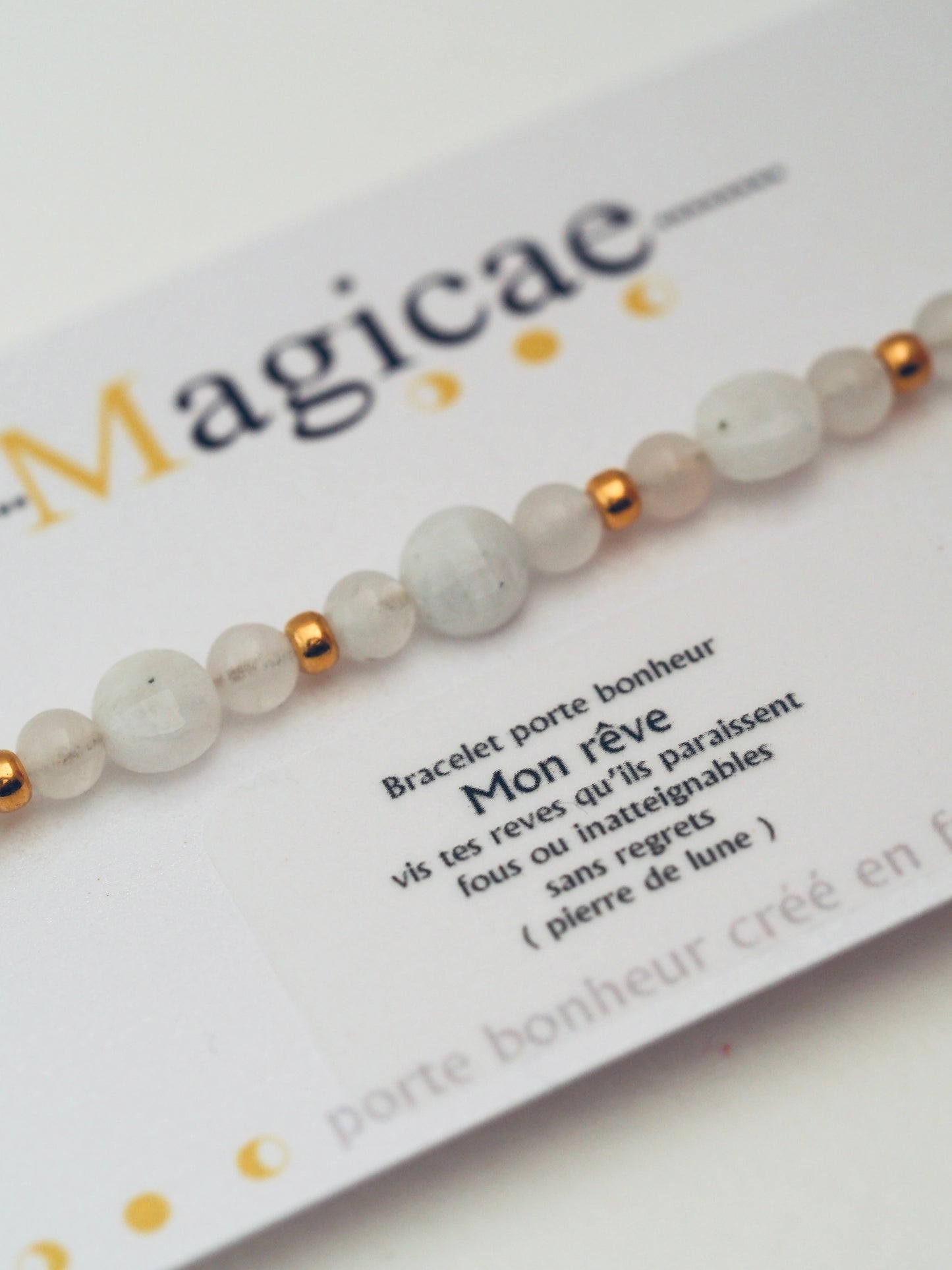 bracelet porte bonheur MON RÊVE