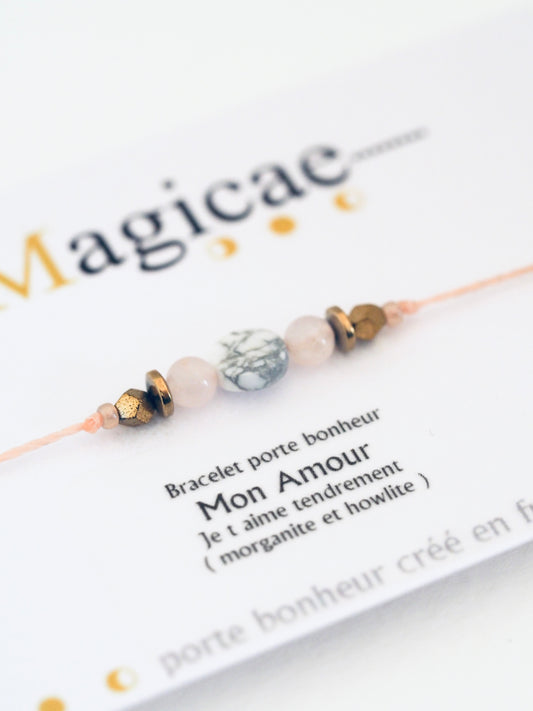 Bracelet porte bonheur Mon amour - Magicae