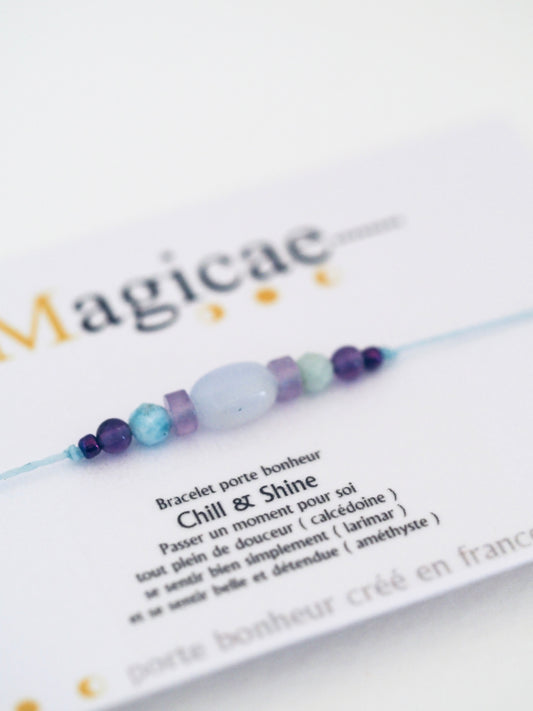 Bracelet porte bonheur CHILL & SHINE - Magicae