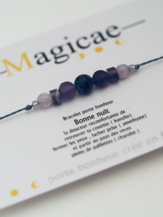 bracelet porte bonheur BONNE NUIT