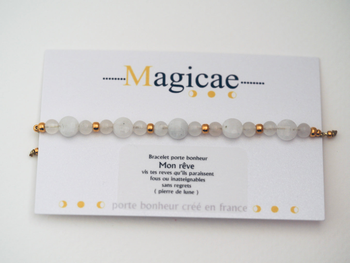 bracelet porte bonheur MON RÊVE