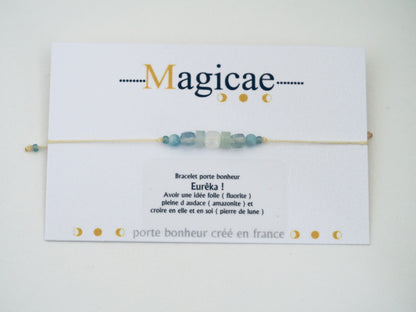 Bracelet porte bonheur EURÊKA ! - Magicae