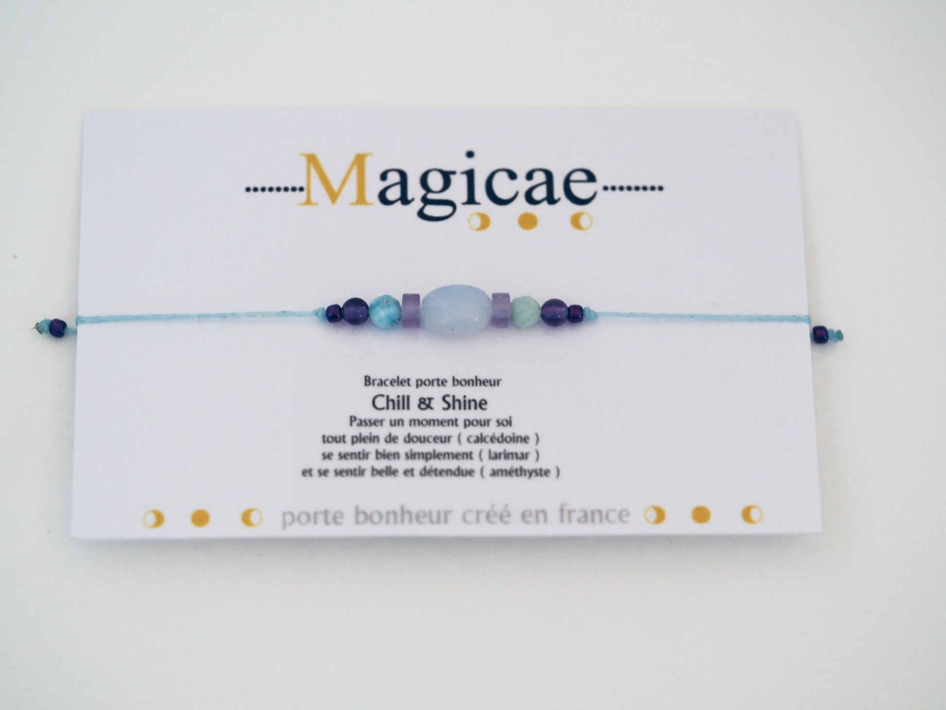 Bracelet porte bonheur CHILL & SHINE - Magicae