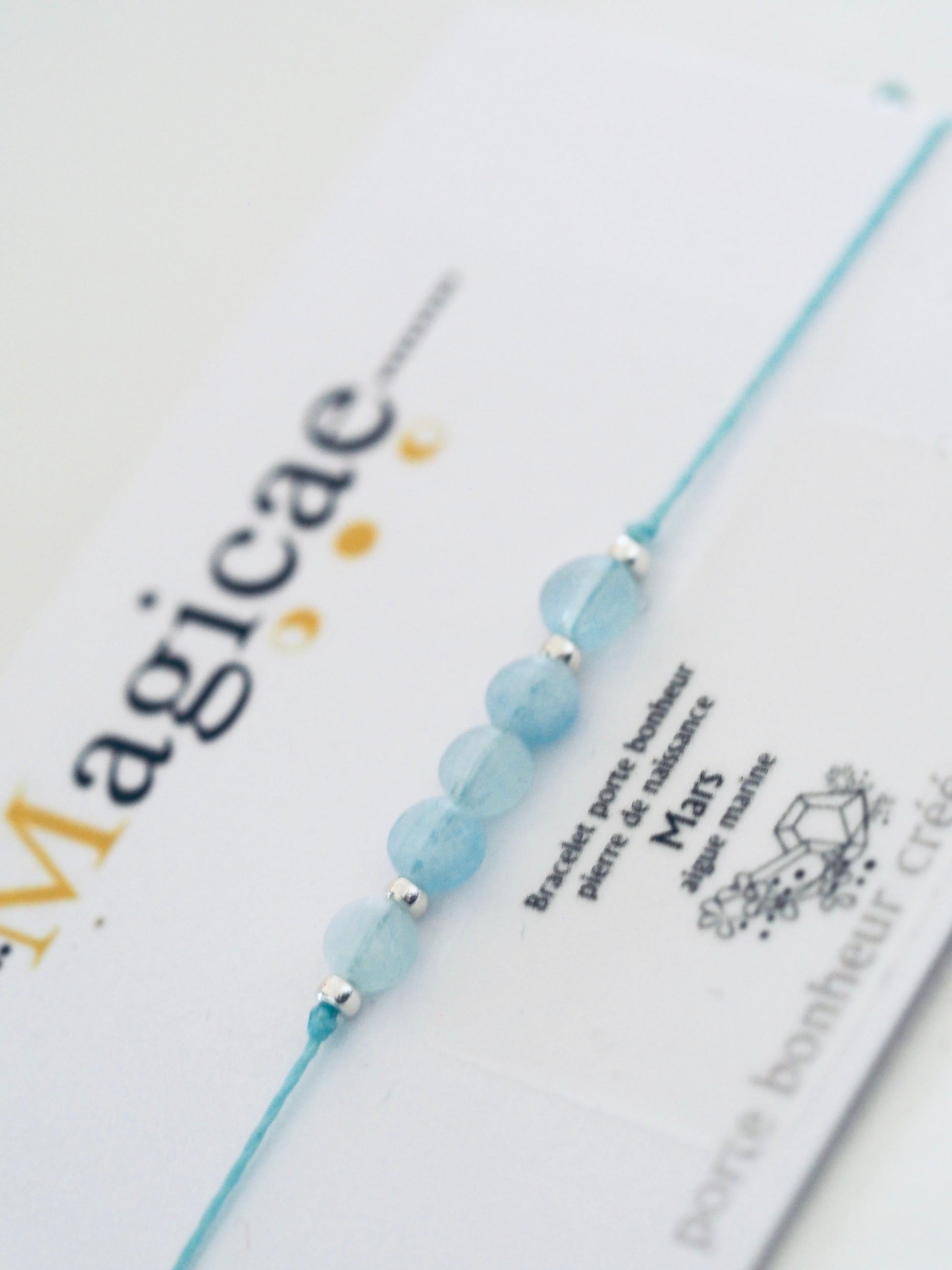 bracelet pierre de naissance MARS - Magicae