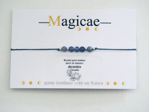 bracelet pierre de naissance DECEMBRE - Magicae