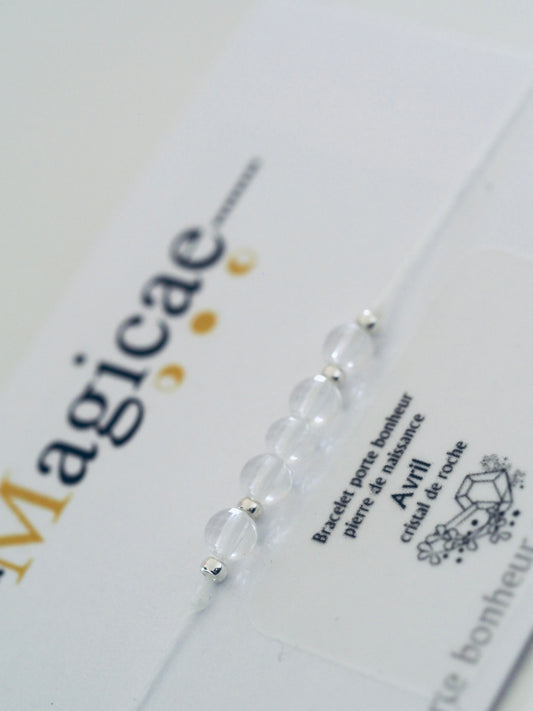 bracelet pierre de naissance AVRIL - Magicae