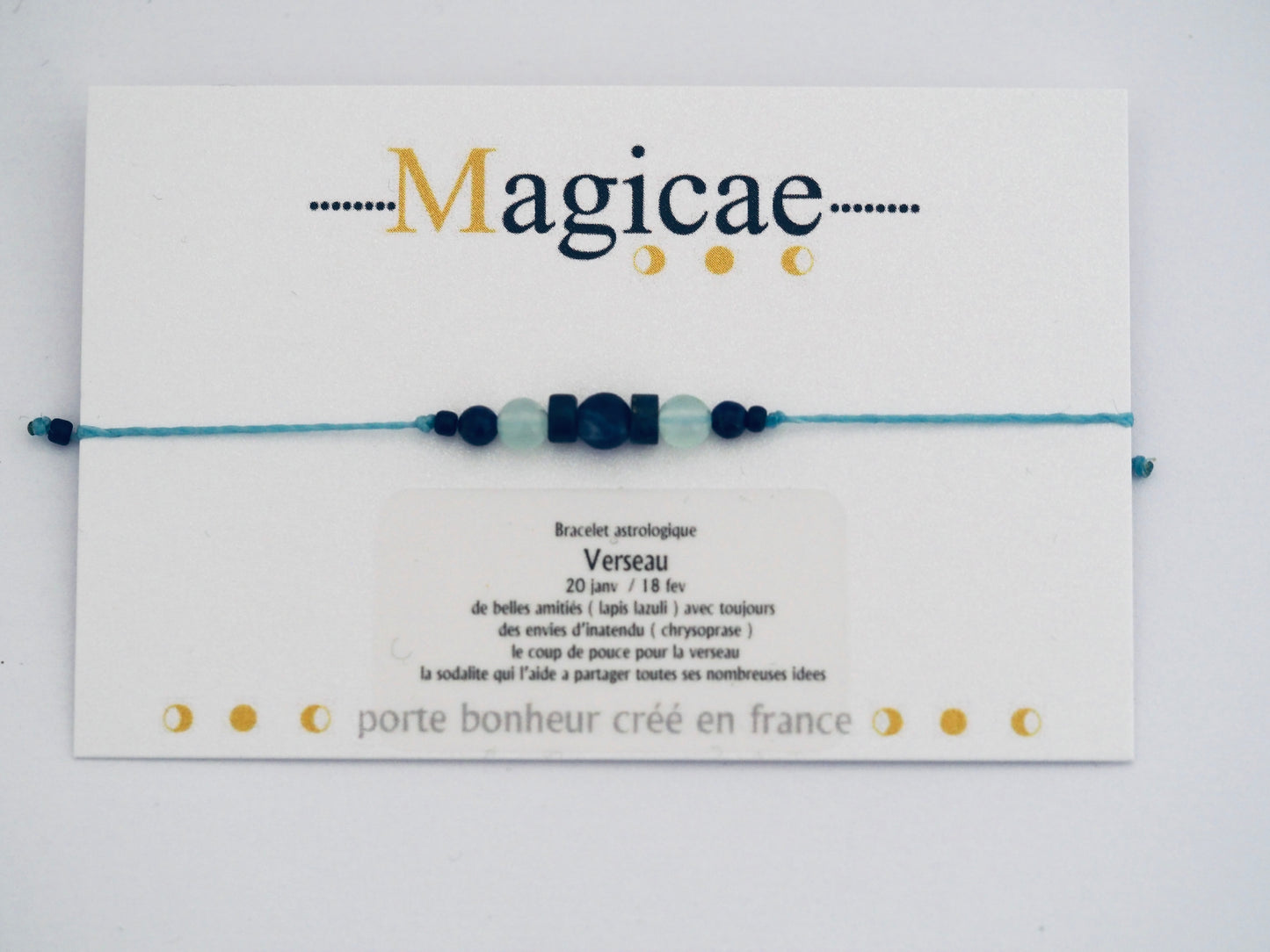 Bracelet astrologique verseau - Magicae