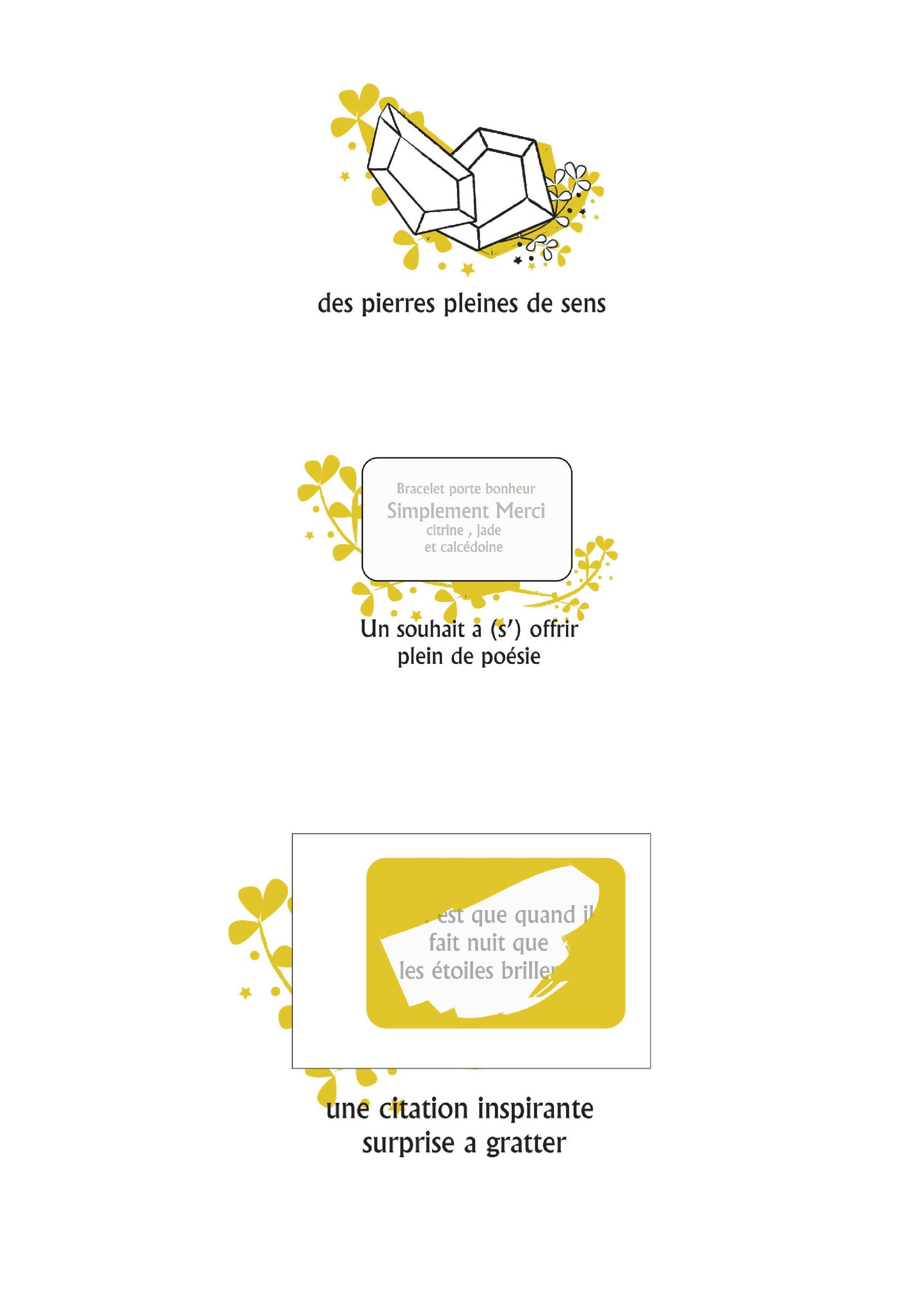 bracelet pierre de naissance OCTOBRE - Magicae