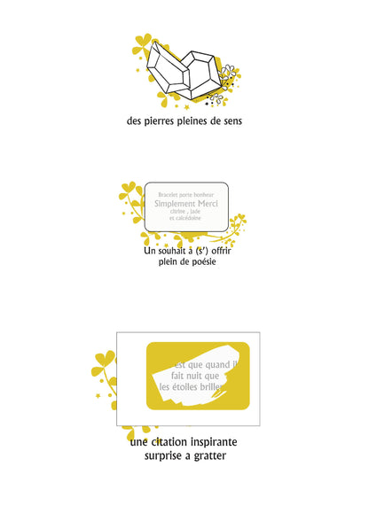 bracelet pierre de naissance OCTOBRE - Magicae