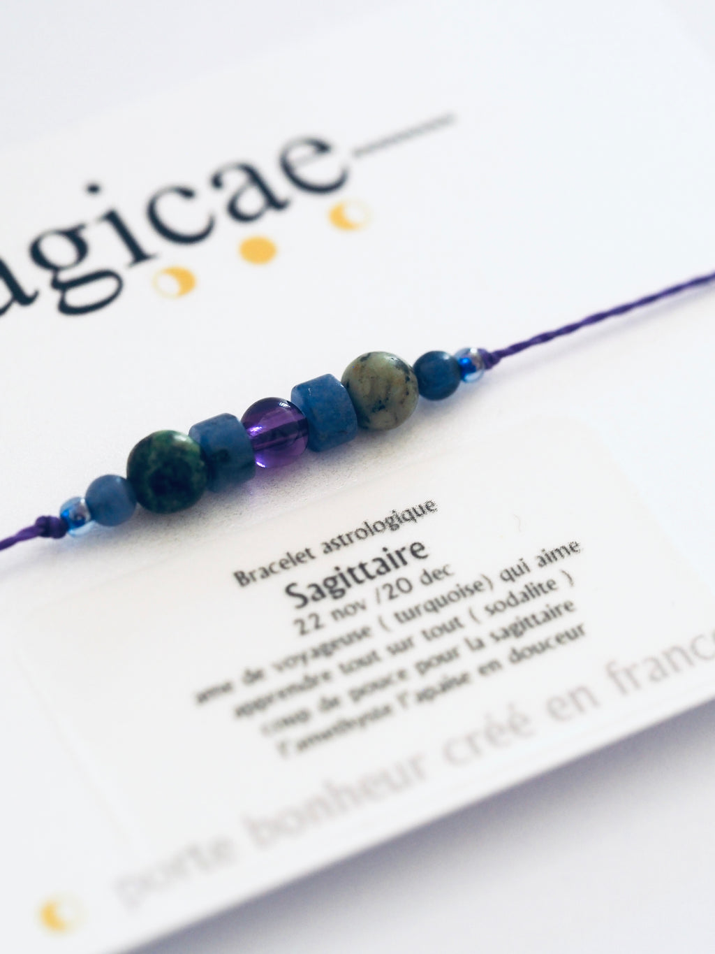 Bracelet astrologique sagittaire - Magicae