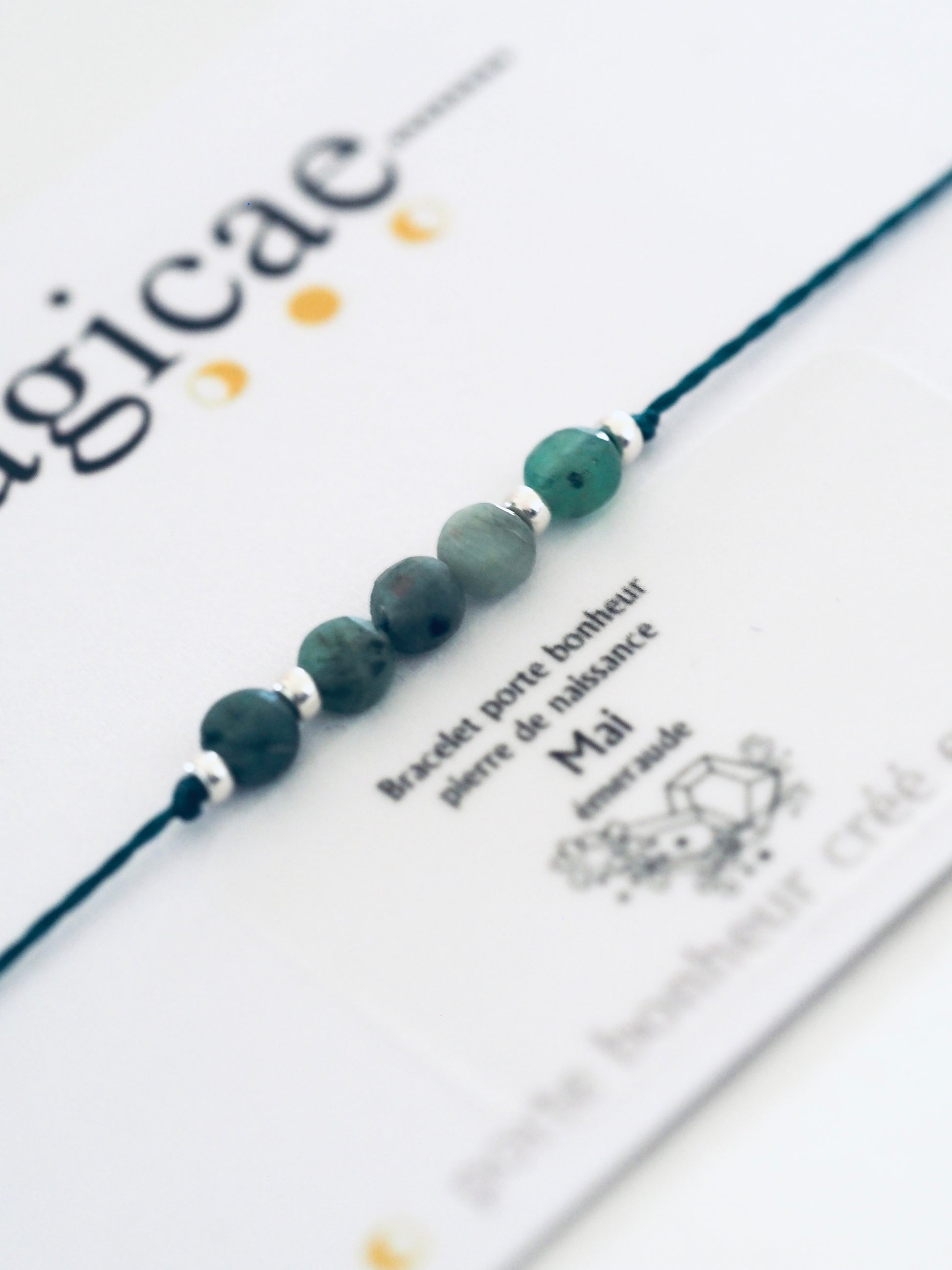 bracelet pierre de naissance MAI - Magicae