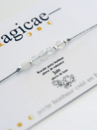 bracelet pierre de naissance JUIN - Magicae