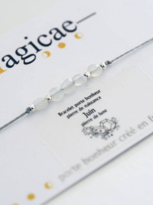 bracelet pierre de naissance JUIN - Magicae