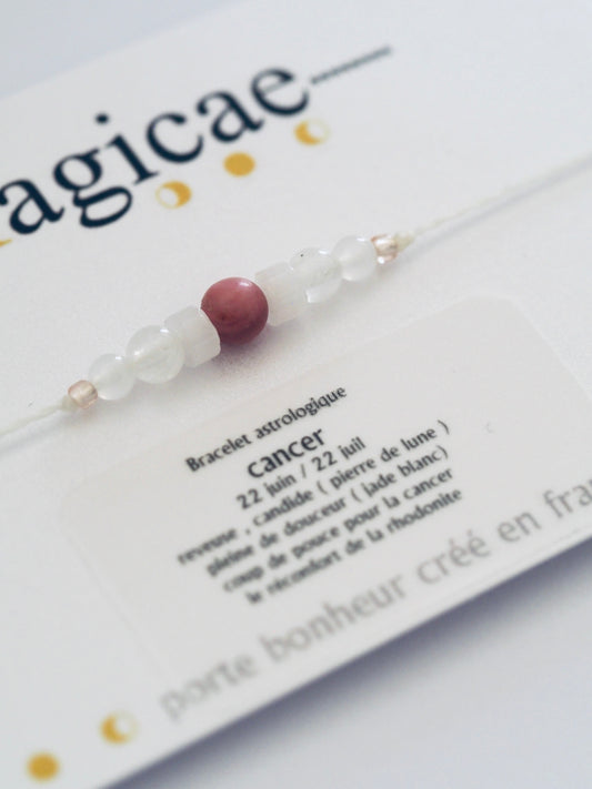 Bracelet astrologique cancer - Magicae