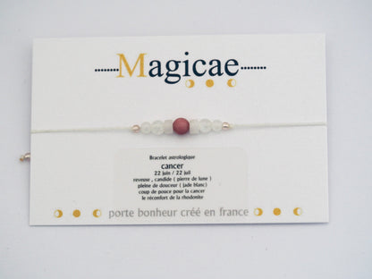 Bracelet astrologique cancer - Magicae